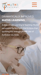 Mobile Screenshot of mathspathway.com
